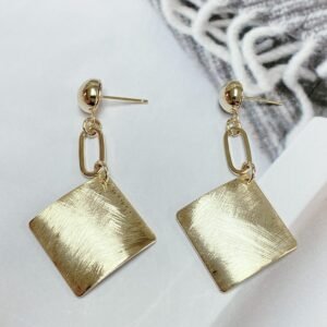 Square Trend Drop Earring