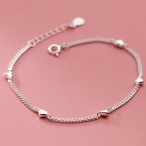 Heart Minimalist Link Bracelet
