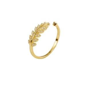 Wheatear Dainty Band Ring