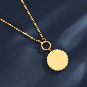 Smiley Letter Hip Hop Necklace