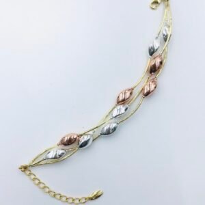 Geometric Statement Strand Bracelet